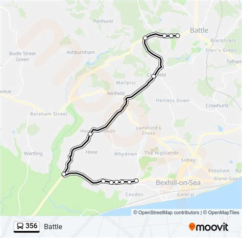 356 bus route map.